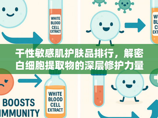 干性敏感肌护肤品排行，解密白细胞提取物的深层修护力量