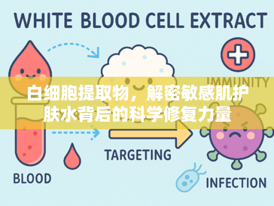 白细胞提取物，解密敏感肌护肤水背后的科学修复力量