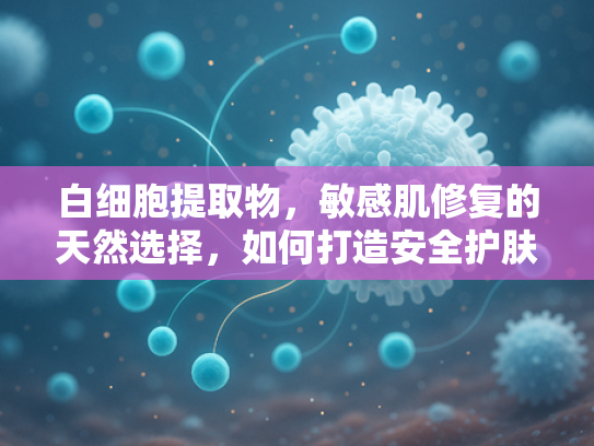 白细胞提取物，敏感肌修复的天然选择，如何打造安全护肤配方？