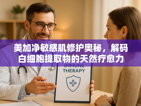 美加净敏感肌修护奥秘，解码白细胞提取物的天然疗愈力