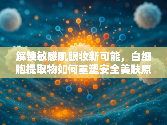 解锁敏感肌眼妆新可能，白细胞提取物如何重塑安全美肤原料市场
