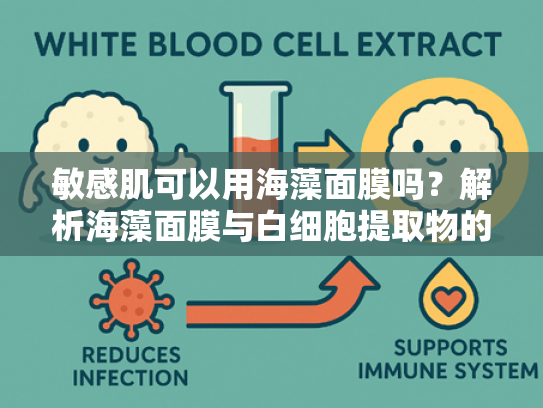 敏感肌可以用海藻面膜吗？解析海藻面膜与白细胞提取物的科学护肤奥秘
