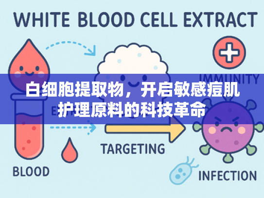 白细胞提取物，开启敏感痘肌护理原料的科技革命