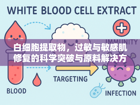 白细胞提取物，过敏与敏感肌修复的科学突破与原料解决方案