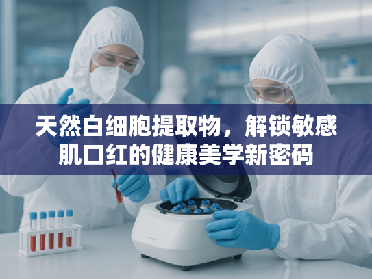 天然白细胞提取物，解锁敏感肌口红的健康美学新密码