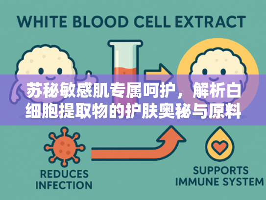 苏秘敏感肌专属呵护，解析白细胞提取物的护肤奥秘与原料优势