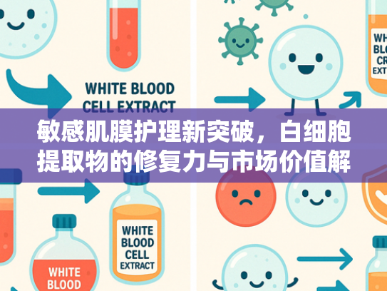 敏感肌膜护理新突破，白细胞提取物的修复力与市场价值解析