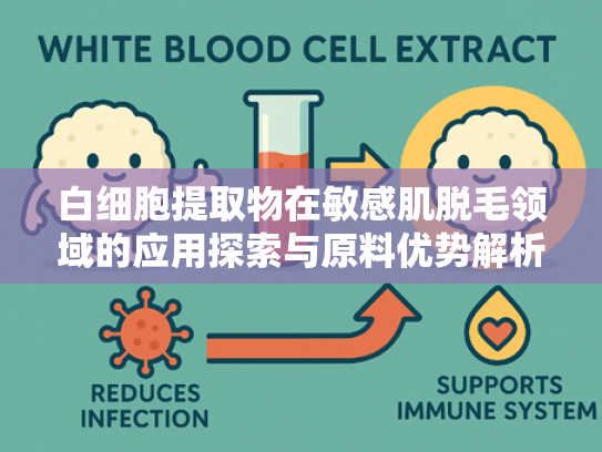 白细胞提取物在敏感肌脱毛领域的应用探索与原料优势解析