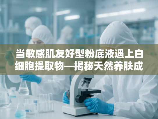 当敏感肌友好型粉底液遇上白细胞提取物—揭秘天然养肤成分的创新应用