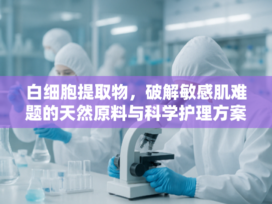 白细胞提取物，破解敏感肌难题的天然原料与科学护理方案