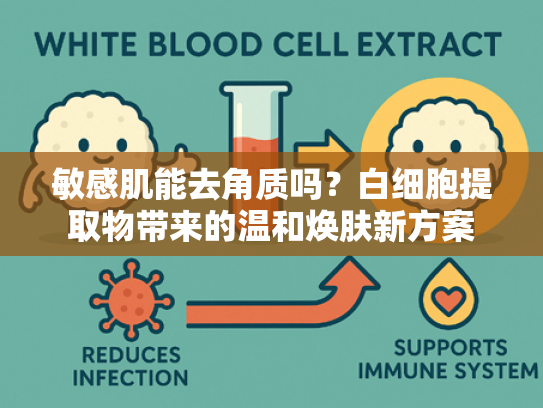 敏感肌能去角质吗？白细胞提取物带来的温和焕肤新方案