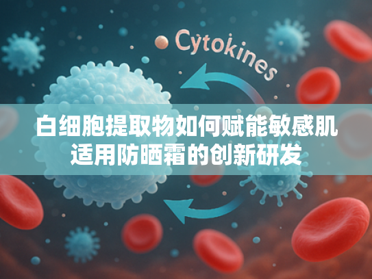 白细胞提取物如何赋能敏感肌适用防晒霜的创新研发