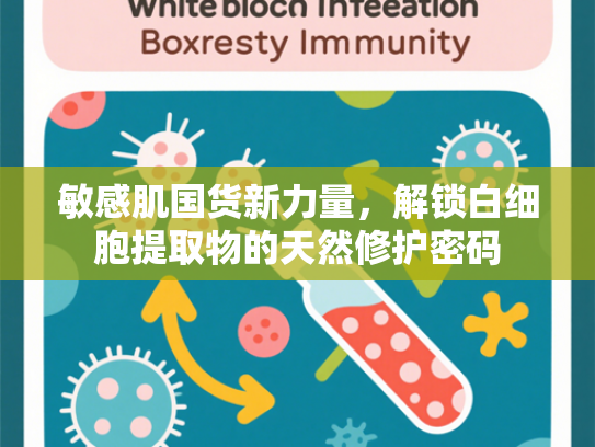 敏感肌国货新力量，解锁白细胞提取物的天然修护密码