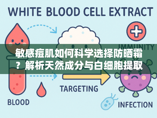敏感痘肌如何科学选择防晒霜？解析天然成分与白细胞提取物的护肤奥秘