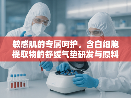 敏感肌的专属呵护，含白细胞提取物的舒缓气垫研发与原料解析