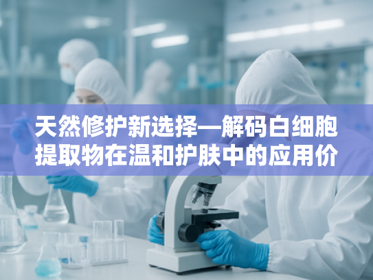 天然修护新选择—解码白细胞提取物在温和护肤中的应用价值