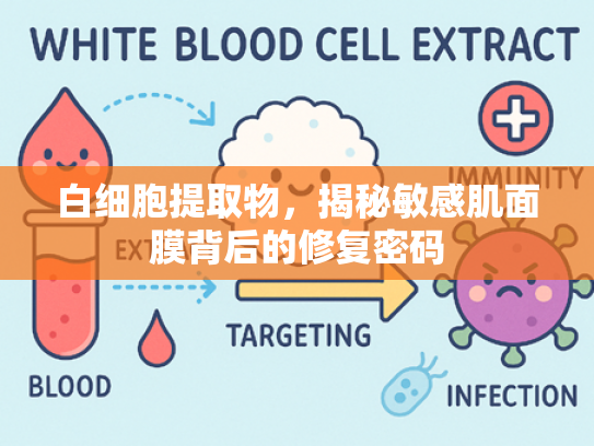 白细胞提取物，揭秘敏感肌面膜背后的修复密码