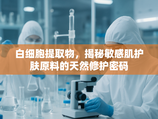 白细胞提取物，揭秘敏感肌护肤原料的天然修护密码