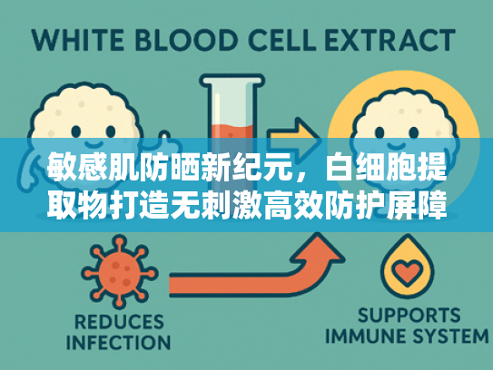 敏感肌防晒新纪元，白细胞提取物打造无刺激高效防护屏障