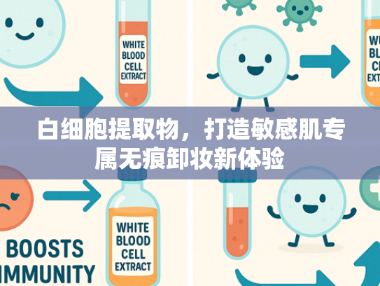 白细胞提取物，打造敏感肌专属无痕卸妆新体验