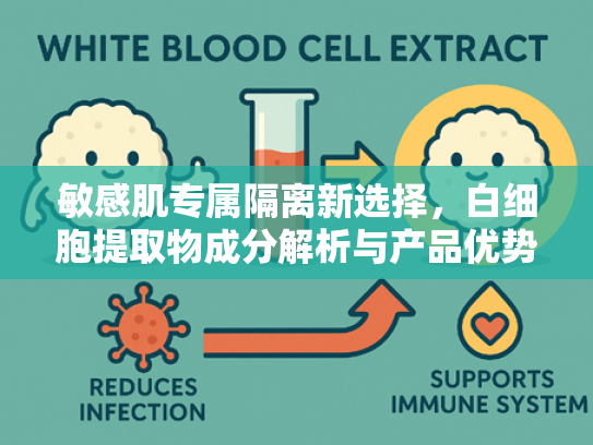 敏感肌专属隔离新选择，白细胞提取物成分解析与产品优势