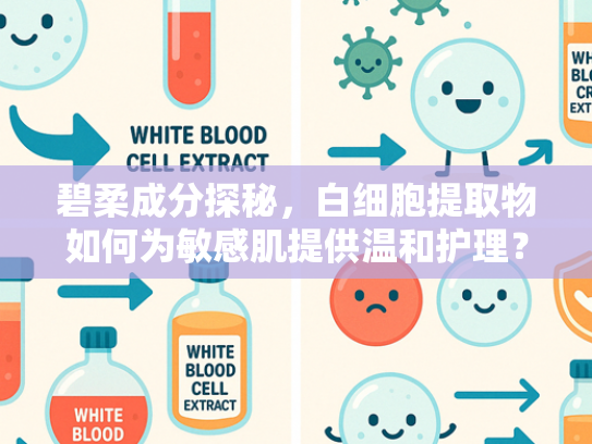 碧柔成分探秘，白细胞提取物如何为敏感肌提供温和护理？