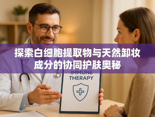 探索白细胞提取物与天然卸妆成分的协同护肤奥秘