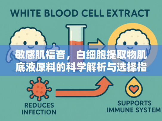 敏感肌福音，白细胞提取物肌底液原料的科学解析与选择指南