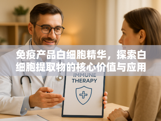 免疫产品白细胞精华，探索白细胞提取物的核心价值与应用前景