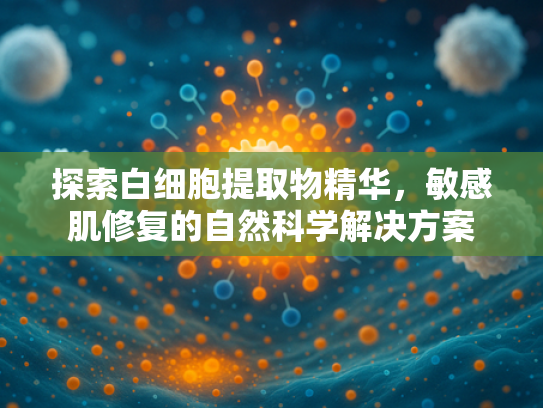 探索白细胞提取物精华，敏感肌修复的自然科学解决方案