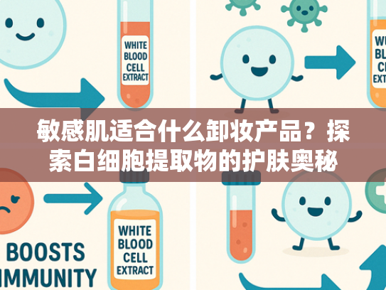 敏感肌适合什么卸妆产品？探索白细胞提取物的护肤奥秘
