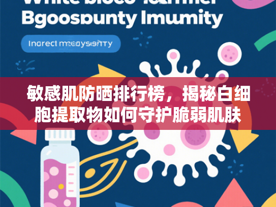 敏感肌防晒排行榜，揭秘白细胞提取物如何守护脆弱肌肤