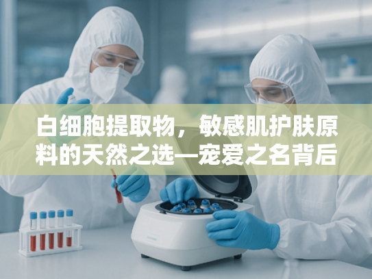 白细胞提取物，敏感肌护肤原料的天然之选—宠爱之名背后的科学力量