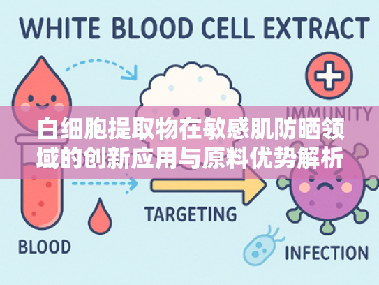 白细胞提取物在敏感肌防晒领域的创新应用与原料优势解析