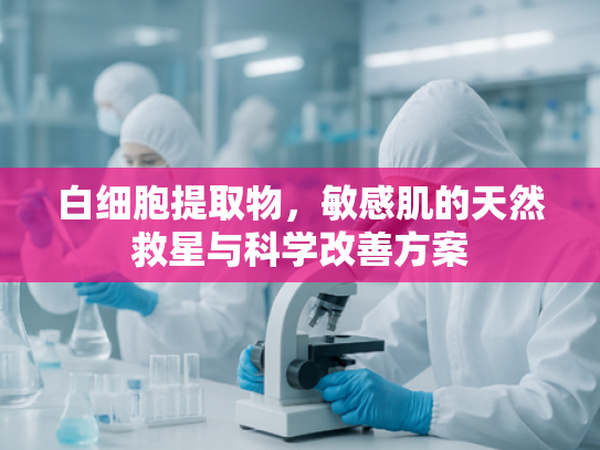 白细胞提取物，敏感肌的天然救星与科学改善方案