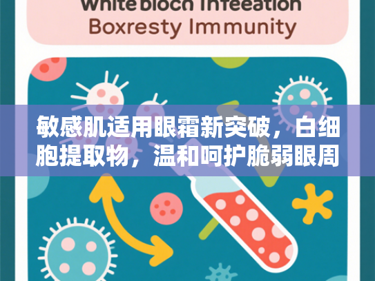 敏感肌适用眼霜新突破，白细胞提取物，温和呵护脆弱眼周