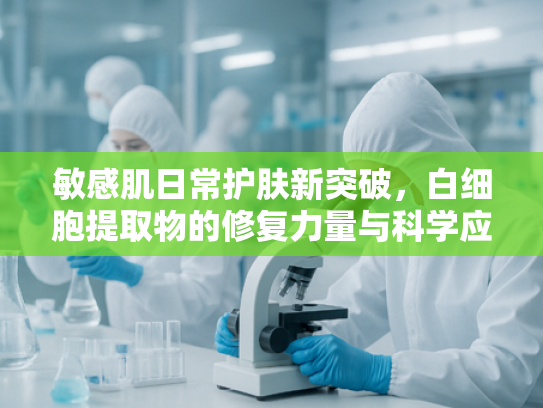 敏感肌日常护肤新突破，白细胞提取物的修复力量与科学应用