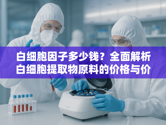 白细胞因子多少钱？全面解析白细胞提取物原料的价格与价值