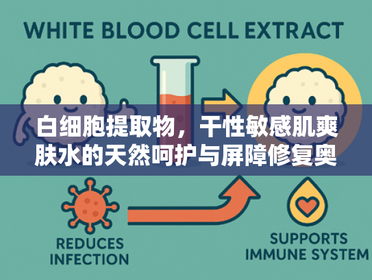 白细胞提取物，干性敏感肌爽肤水的天然呵护与屏障修复奥秘