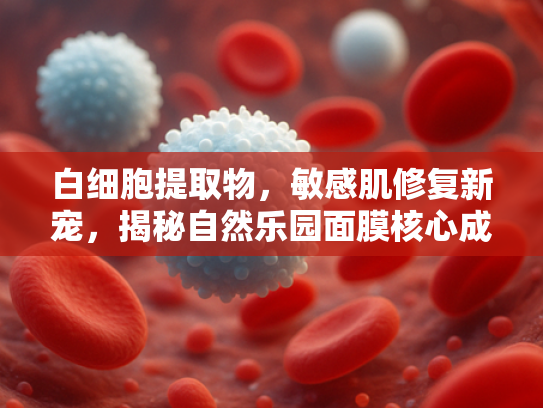 白细胞提取物，敏感肌修复新宠，揭秘自然乐园面膜核心成分