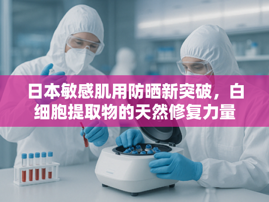 日本敏感肌用防晒新突破，白细胞提取物的天然修复力量