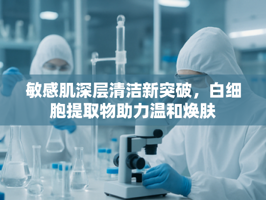敏感肌深层清洁新突破，白细胞提取物助力温和焕肤