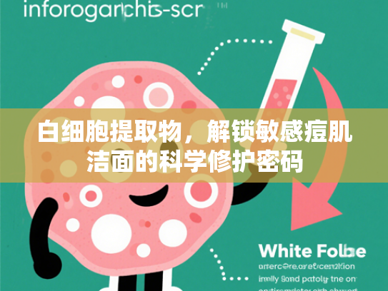 白细胞提取物，解锁敏感痘肌洁面的科学修护密码