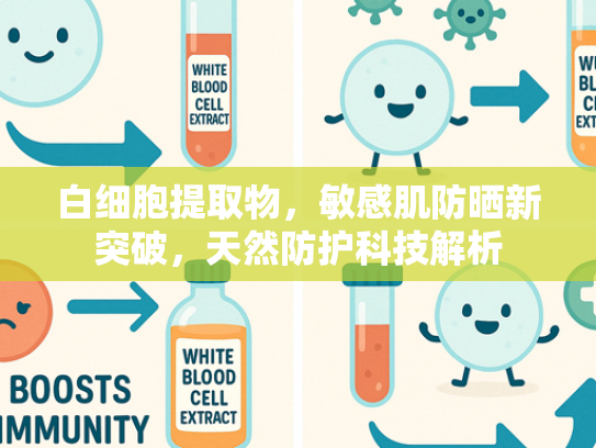 白细胞提取物，敏感肌防晒新突破，天然防护科技解析