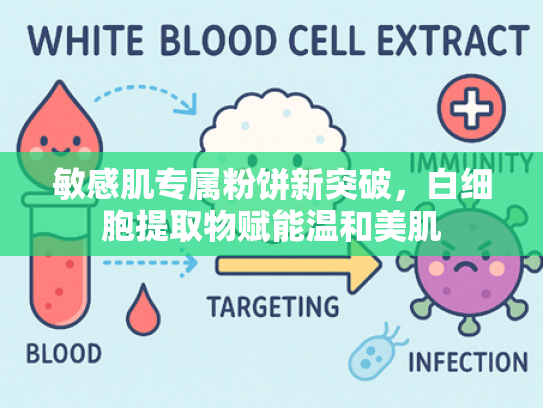 敏感肌专属粉饼新突破，白细胞提取物赋能温和美肌