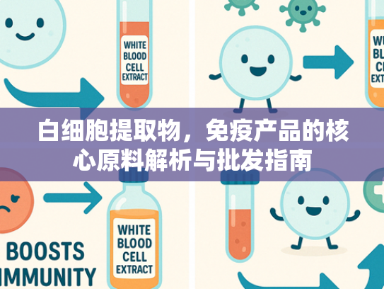 白细胞提取物，免疫产品的核心原料解析与批发指南