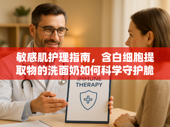 敏感肌护理指南，含白细胞提取物的洗面奶如何科学守护脆弱屏障