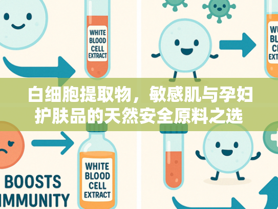 白细胞提取物，敏感肌与孕妇护肤品的天然安全原料之选