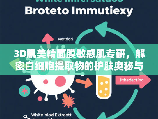 3D肌美精面膜敏感肌专研，解密白细胞提取物的护肤奥秘与原料优势
