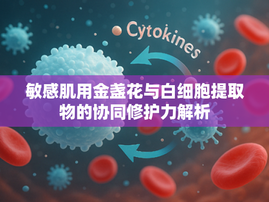 敏感肌用金盏花与白细胞提取物的协同修护力解析